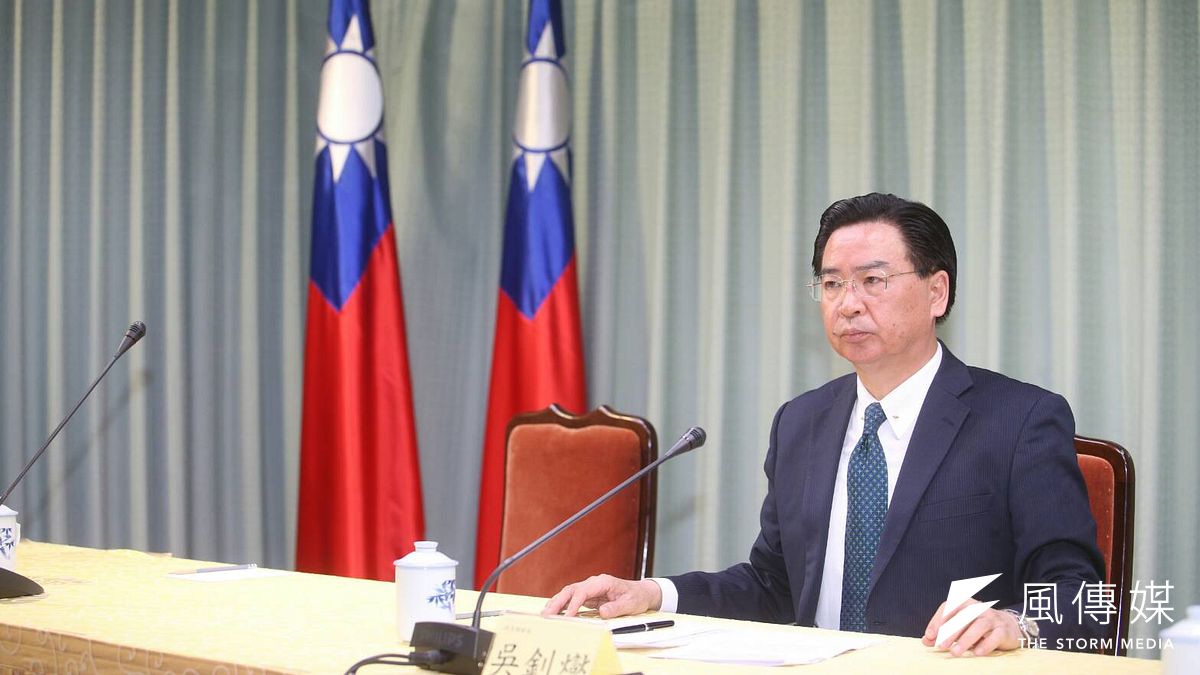 20180501-外交部吳釗燮1日宣佈與多明尼加終止關係,並痛斥中國鉅額誘迫多明尼加建交行徑,我國深感不齒。(陳明仁攝) 20180501-外交部吳釗燮1日宣佈與多明尼加終止關係,並痛斥中國鉅額誘迫多明尼加建交行徑,我國深感不齒。(陳明仁攝)