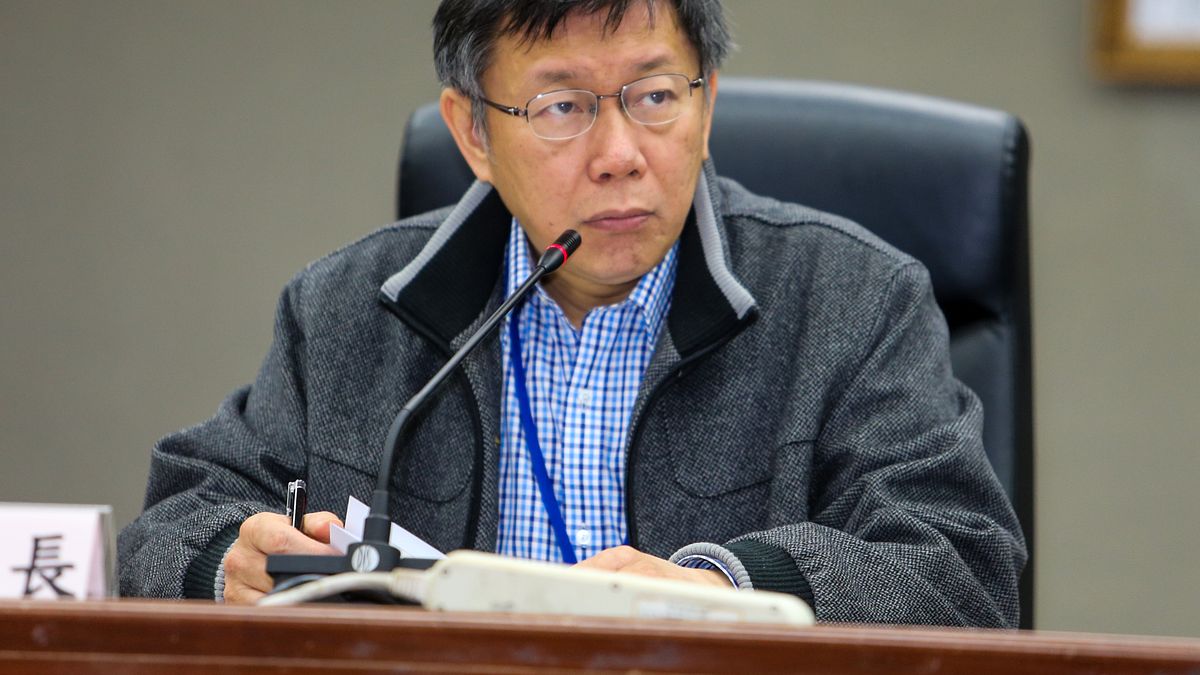 台北市長柯文哲24日指出,未來若要求政府代拆廣告物,都必須繳交費用。(陳明仁攝) 台北市長柯文哲24日指出,未來若要求政府代拆廣告物,都必須繳交費用。(陳明仁攝)