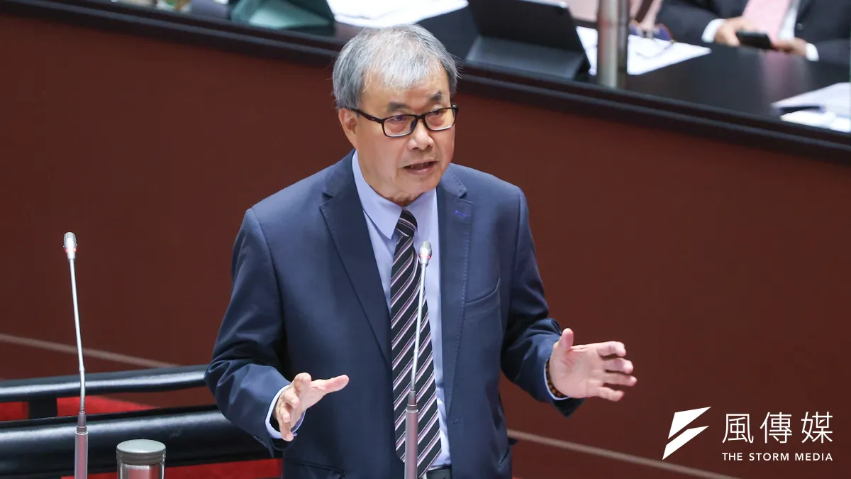 教育部長鄭英耀也被國台辦列為「頑固台獨份子」。(顏麟宇攝)