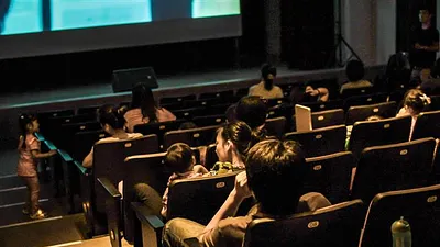 《電影法》修正草案27日初審通過,電影開播前須播放政令宣導廣告的規定因不合時宜,藍綠立委一致同意刪除該法案,以後進電影院看電影可望不用再看政令宣導。(取自新北市政府施政成果網)