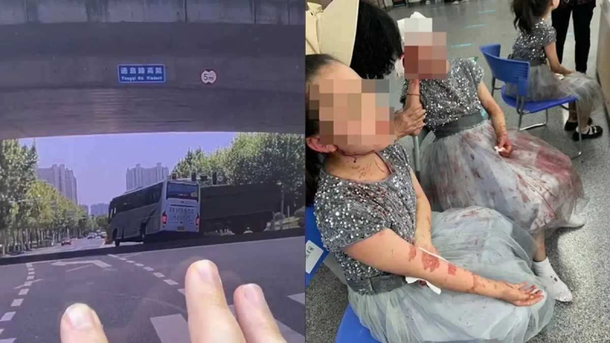 中國南通發生嚴重死亡車禍!(圖/翻攝自X/@whyyoutouzhele)