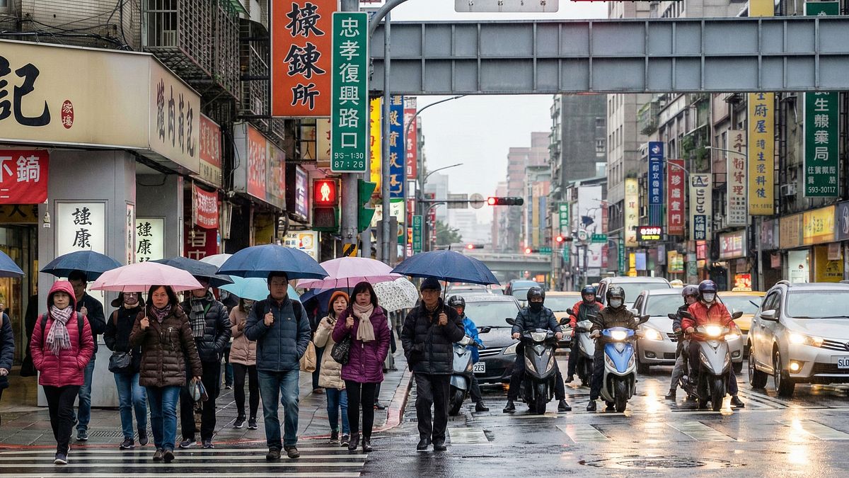 天氣最新/入冬最強冷氣團襲台!氣溫急墜「跌破10℃」最冷時段/雨下多久一次看