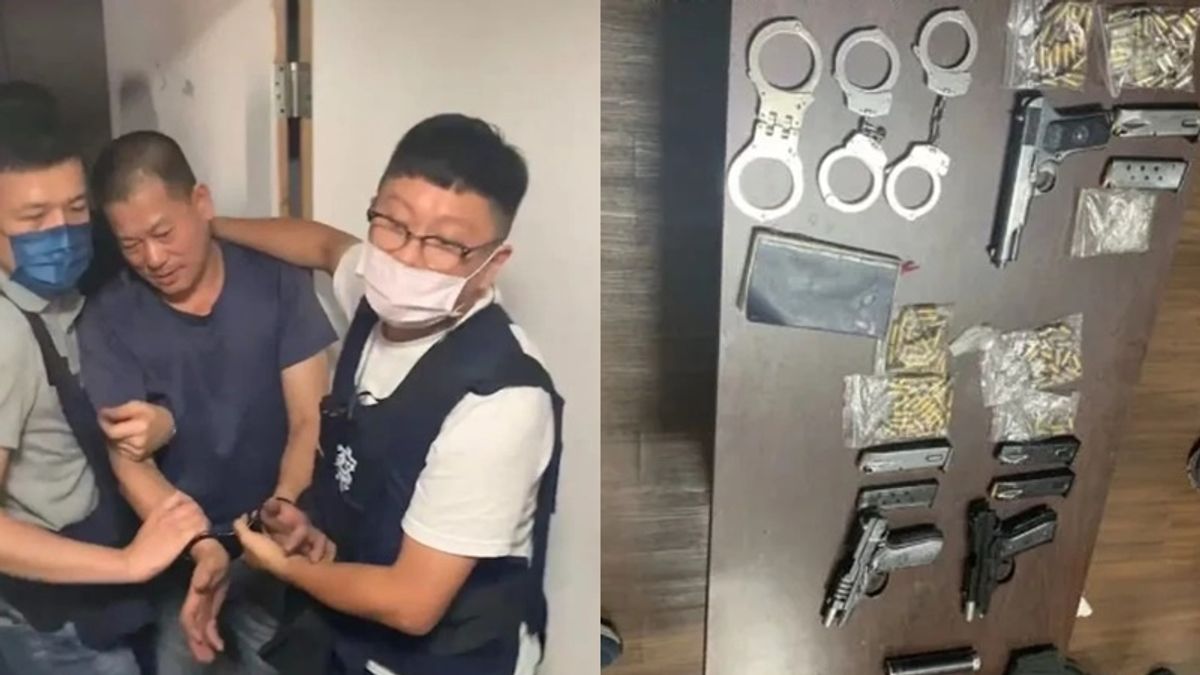 李鴻淵犯下的槍殺案震驚全台。(圖/翻攝自記者爆料網) 李鴻淵犯下的槍殺案震驚全台。(圖/翻攝自記者爆料網)