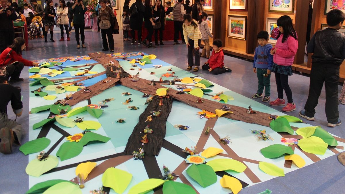 鹿港童畫異想世界 見識孩子創意與美術能力 鹿港童畫異想世界 見識孩子創意與美術能力