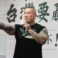 館長陳之漢20日出席「民主起義!反罷要贏 台灣要贏」活動。(柯承惠攝) 館長陳之漢20日出席「民主起義!反罷要贏 台灣要贏」活動。(柯承惠攝)