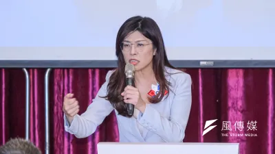 過去「罵過柯文哲」的鄭麗文(見圖)接掌國民黨,未來藍白能不能合,民眾黨內持觀望態度。(資料照,劉偉宏攝)