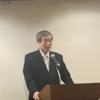 FPCJ創立50周年記念レセプションで、兒玉和夫理事長ら登壇者があいさつし、不確実性が高まる時代におけるメディアの架け橋としての役割と、国境を越えた連帯の重要性を訴えた。(黃信維撮影) FPCJ創立50周年記念レセプションで、兒玉和夫理事長ら登壇者があいさつし、不確実性が高まる時代におけるメディアの架け橋としての役割と、国境を越えた連帯の重要性を訴えた。(黃信維撮影)