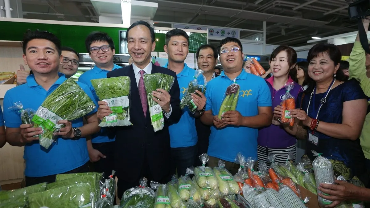 板橋果菜批發市場開幕 首創採用「無現金電子交易」