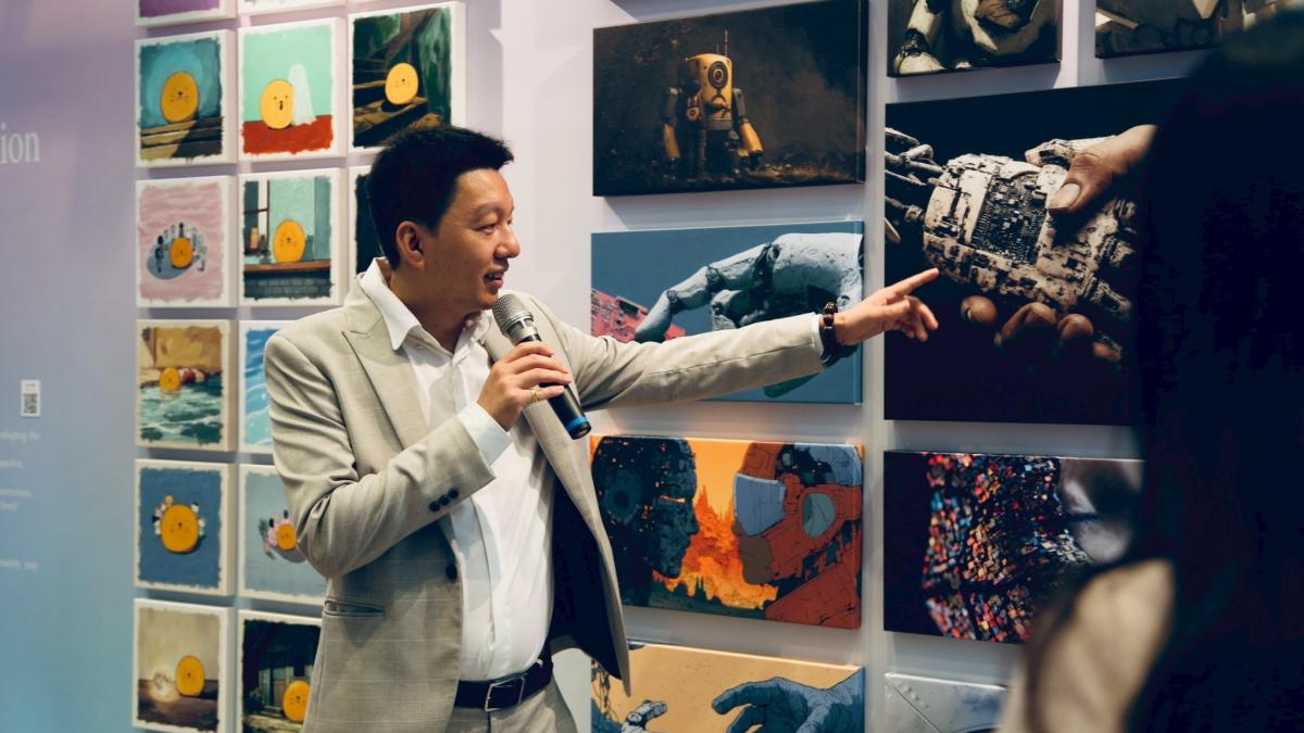 朋思富《碳矽之間》登臺中國家歌劇院 AI共創藝術展探索科技與人文新對話