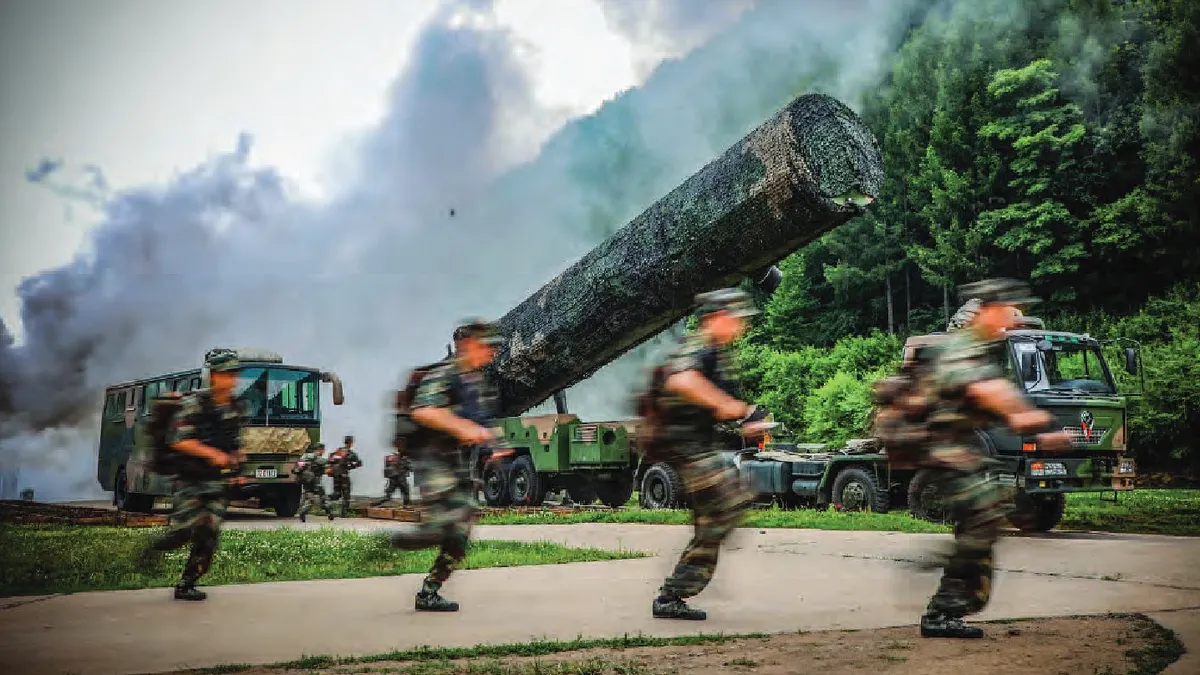 2023年防務報告書大幅增加解放軍對台威脅的篇幅。圖為東風-31。(翻攝《2023年中國人民解放軍火箭軍戰鬥序列》報告) 2023年防務報告書大幅增加解放軍對台威脅的篇幅。圖為東風-31。(翻攝《2023年中國人民解放軍火箭軍戰鬥序列》報告)