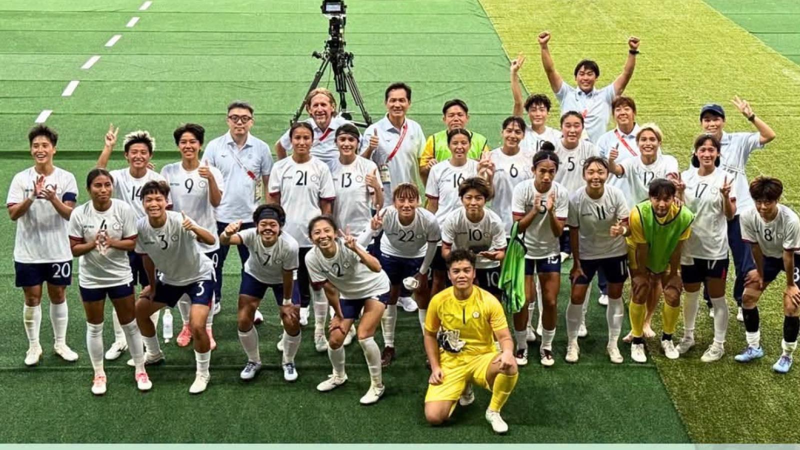 名古屋亞運》歸化好手田中麻帆絕殺建功!台灣女足1比0險勝泰國,晉級8強倒數計時