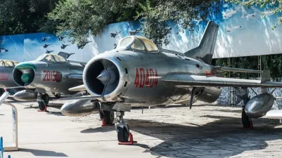 改裝後的殲-6W無人戰機。(搜狐軍武)