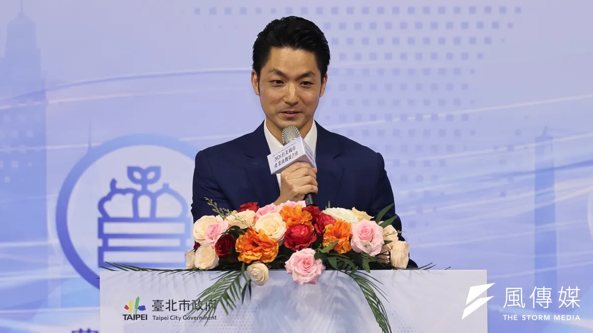 台北市長蔣萬安。(陳品佑攝)