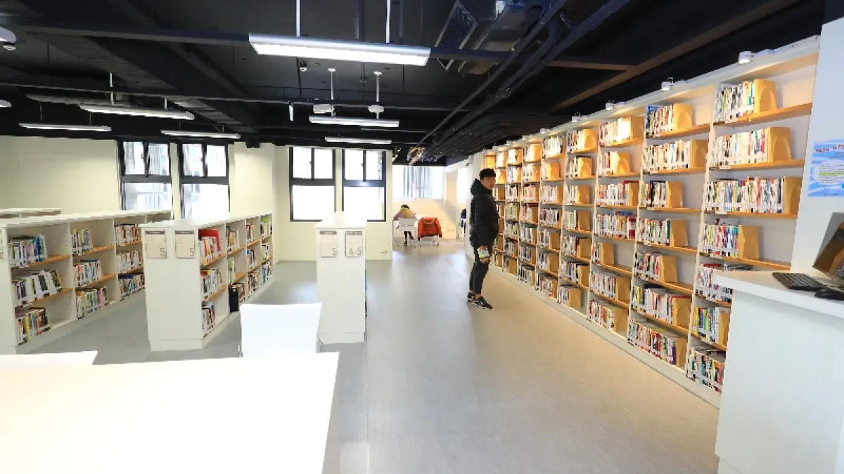 國立公共資訊圖書館精武分館精經台中市府重新規劃,於2月1日重新開幕。(圖/台中市政府提供)