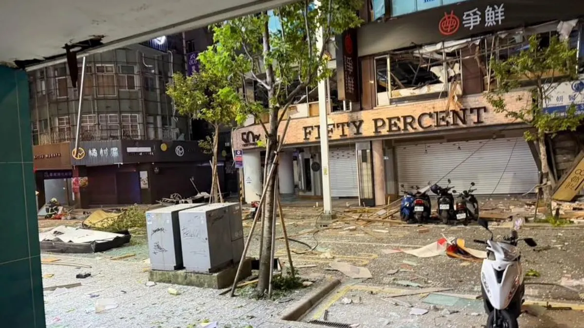 板橋氣爆案波及5路人,事發原因仍需追查。(圖/翻攝爆料公社) 板橋氣爆案波及5路人,事發原因仍需追查。(圖/翻攝爆料公社)