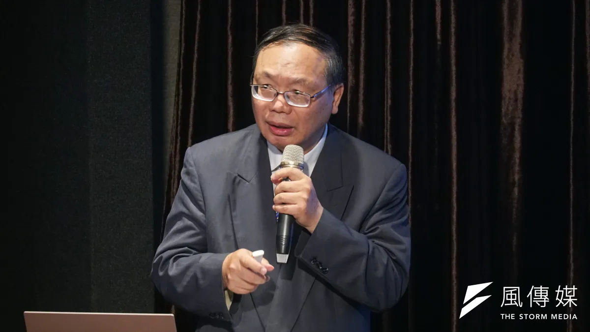 長風基金會舉辦「突破論壇」,立法院預算中心主任陳玉清出席。(蔡親傑攝)