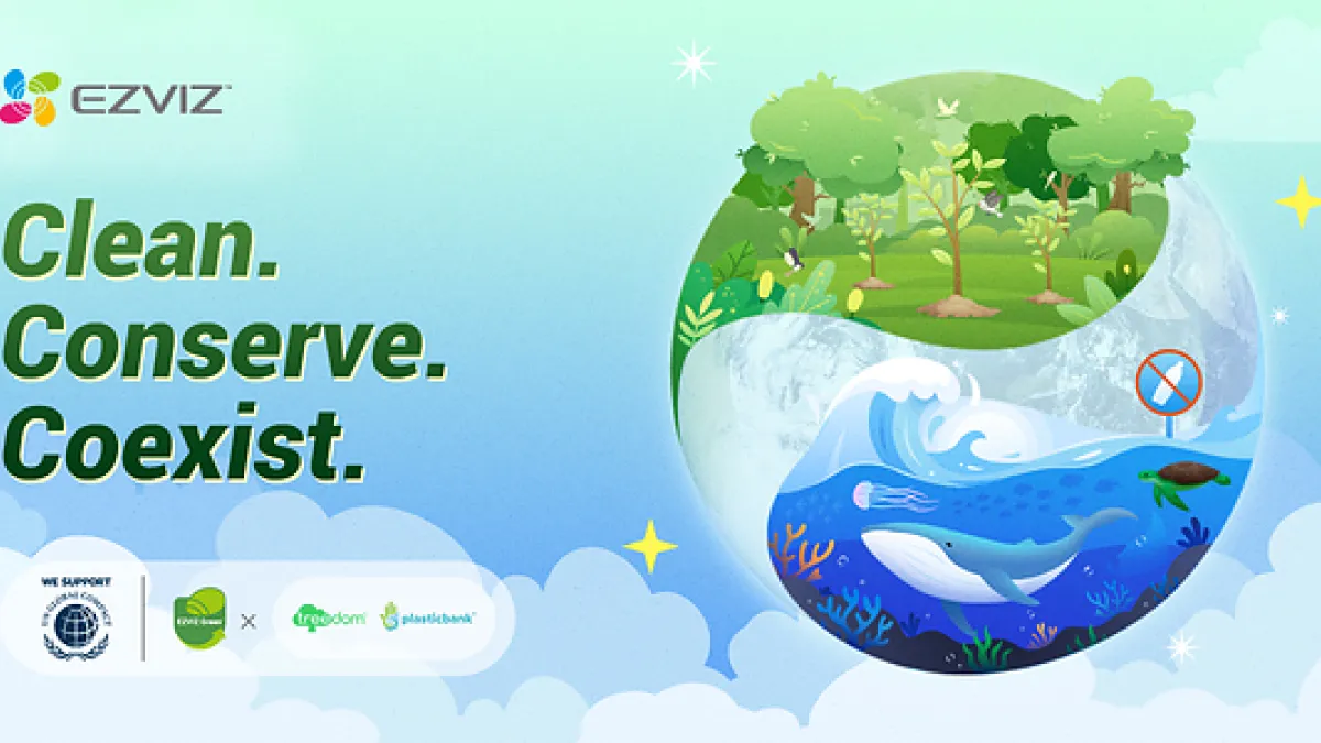 Expanding its partnership with non-profits, EZVIZ upgrades its Green Initiative to make a true impact on harmony between humans and nature with a week-long advocacy campaign