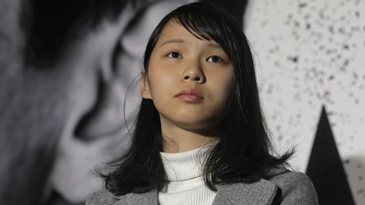 周庭獲選進入BBC「巾幗百名」(AP)