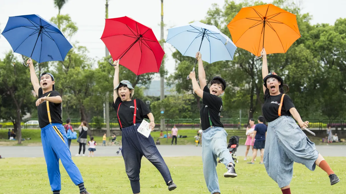 魔梯形體劇場《城市旅人》將於435園區內進行遊園演出、講座及肢體工作坊,感受默劇打開生活的趣味想像。(圖/新北市府提供)