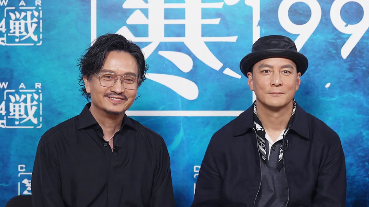 說回〈寒戰1994〉。謝君豪在戲中飾白髮衰老的頂流社會潘雋亨—他在〈毒舌大狀〉(2023)、〈夜王〉 (2026)飾演的角色 (資深大狀、富豪,都屬社會的上流—不是頂流)當然是觀眾的參考文本。(資料照,中央社)