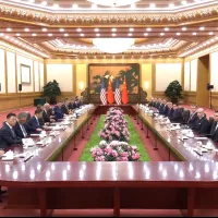 習近平氏は冒頭演説で、米中は競争ではなく協力すべきだと強く示唆した。(写真/AP通信) 習近平氏は冒頭演説で、米中は競争ではなく協力すべきだと強く示唆した。(写真/AP通信)