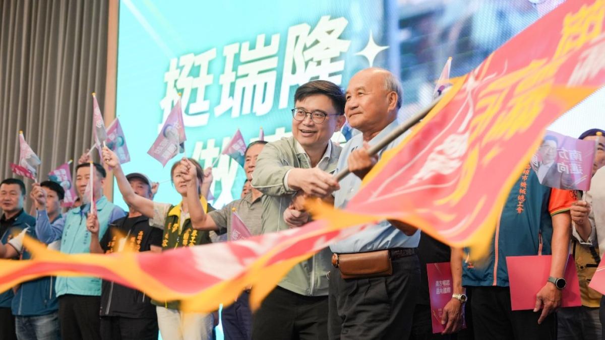 15大總工會、205家基層工會力挺!賴瑞隆勞工後援總會成軍喊打造「勞工第一高雄」