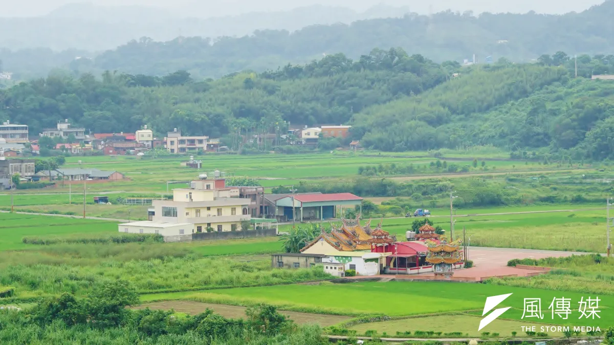 苗栗縣農田一景。(資料照,盧逸峰攝)