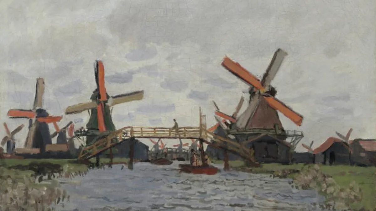 英國國家美術館(National Gallery)莫內展的策展人,透過網路檢索功能,找到一幅蹤跡不明的莫內作品,安排未來於展覽中亮相!(圖/國家美術館提供)