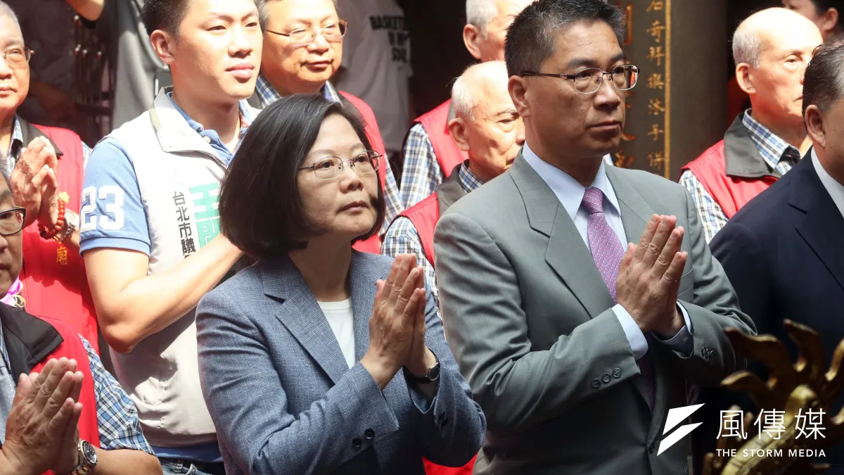 針對台北市長柯文哲日前表示,總統蔡英文是「挑釁者」一事。蔡英文16日表示,是一個不公平的說法。(資料照,蘇仲泓攝)