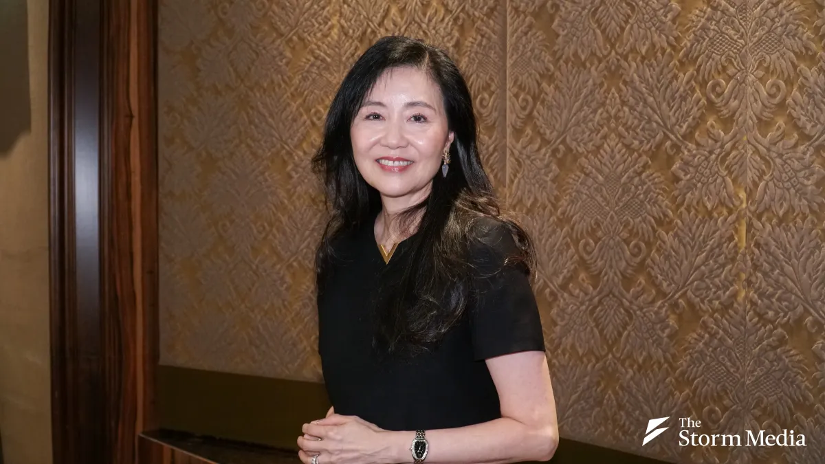 Jeannie Cho Lee, Asia's first Master of Wine, sits for an exclusive interview with Storm Media's English-language site and 1%Style on September 13, 2026. (Photo: Tsai Chin-chieh)