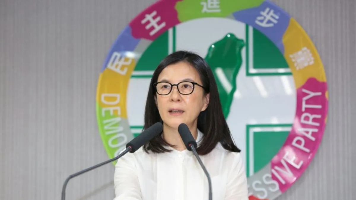 台南市議會正副議長選舉,民進黨議長提名人邱莉莉。(圖/邱莉莉提供)