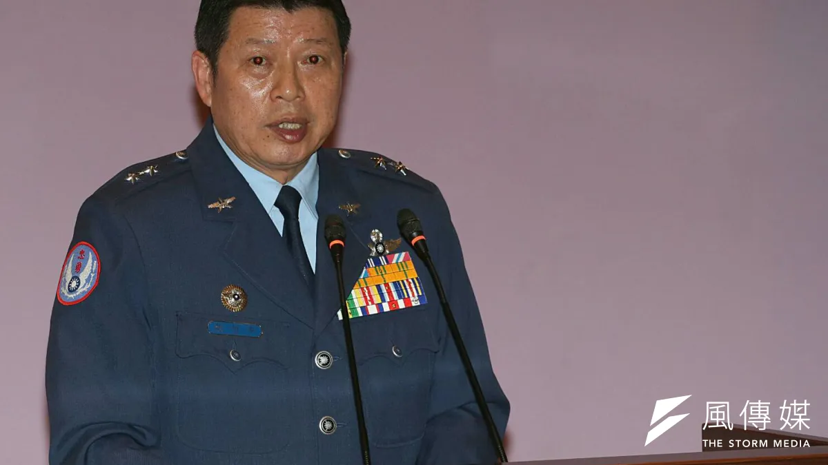 幻象2000失聯,空軍司令部8日上午召開記者會,由副司令張哲平中將出面說明搜救經過。(蘇仲泓攝)