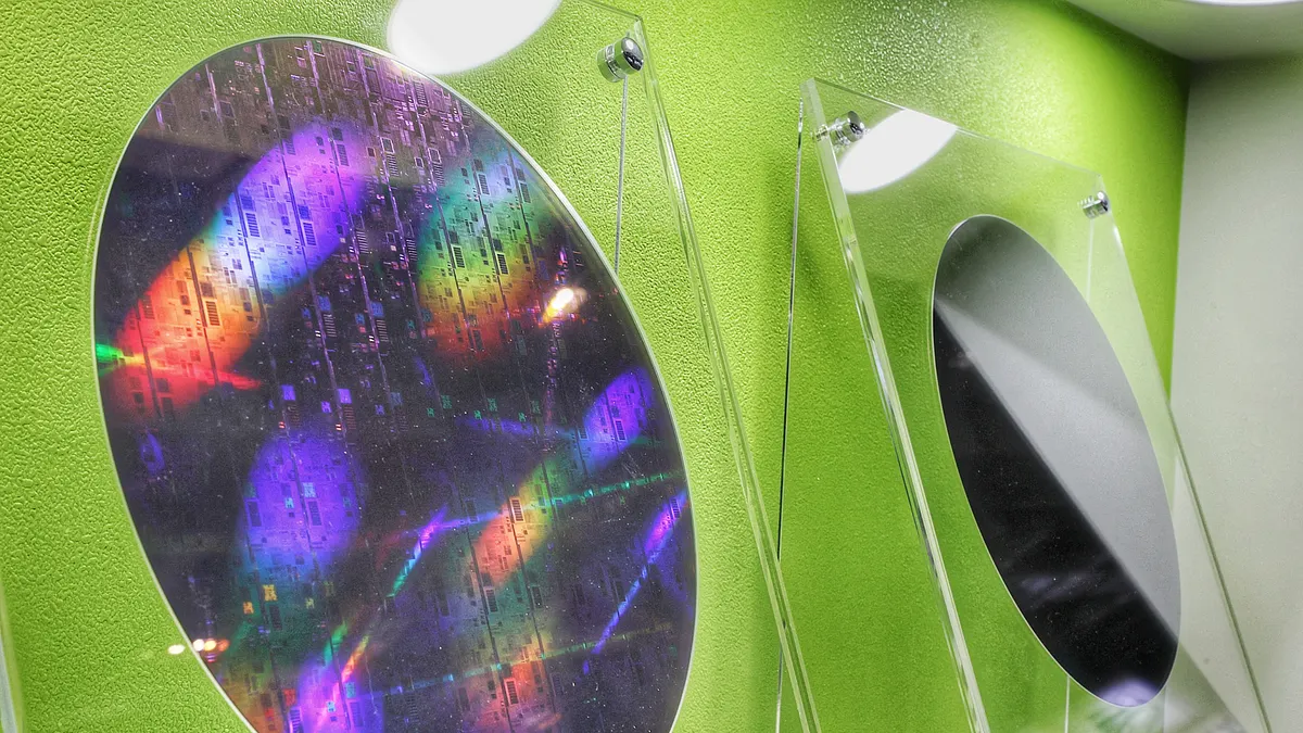 ウエハ製造にはレアアースが欠かせない。(写真/柯承惠撮影) ウエハ製造にはレアアースが欠かせない。(写真/柯承惠撮影)