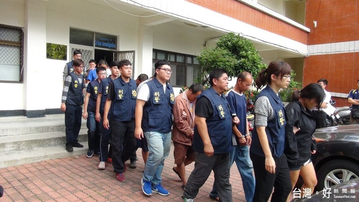 毒魔女教唆10男友運毒 警方一網打盡 毒魔女教唆10男友運毒 警方一網打盡