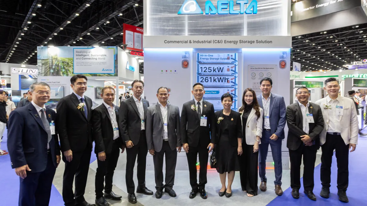 Delta Thailand Advances Sustainable Growth Through Integrated Energy Solutions at Asia Sustainable Energy Week 2026