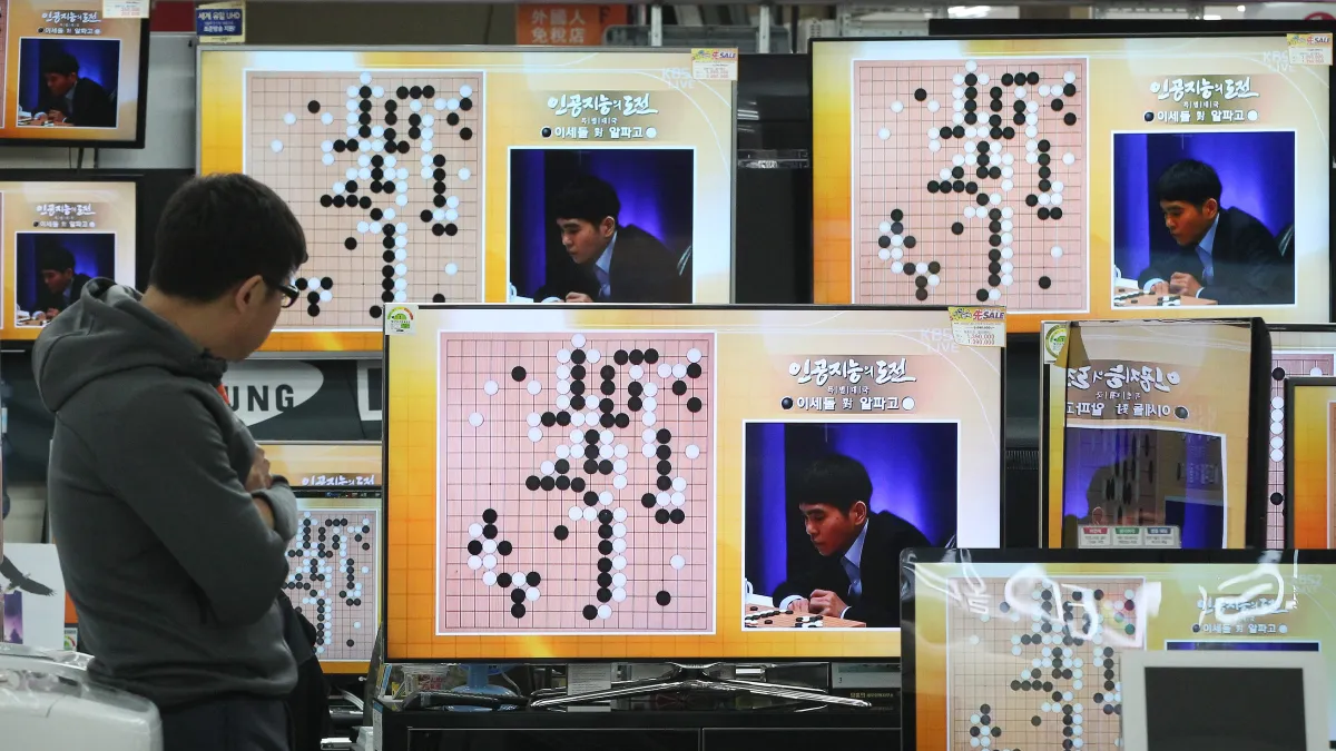 李世乭與AlphaGo的世紀之戰在南韓備受矚目,國際社會也高度關注。(美聯社)