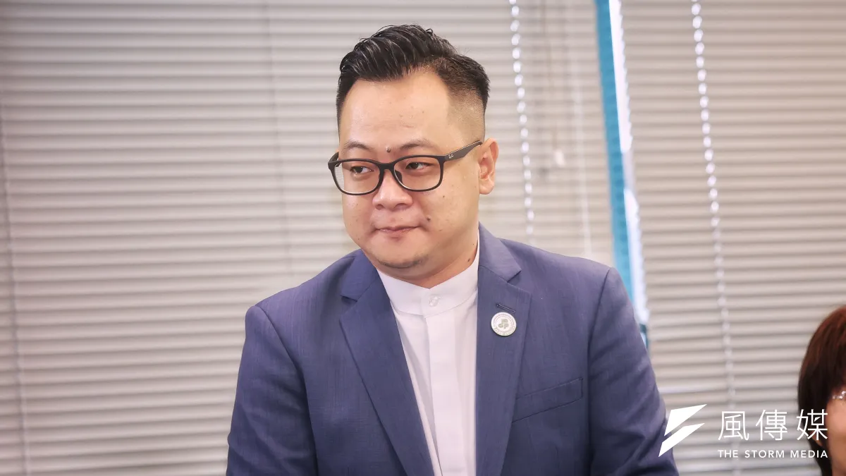 民進黨籍基隆市議長童子瑋(見圖)角逐籃協理事長,原先被外界看好是最有望候選人的他,最終卻以101票的差距落敗。(資料照,柯承惠攝)