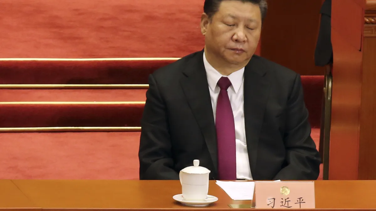 中國兩會,習近平(AP)