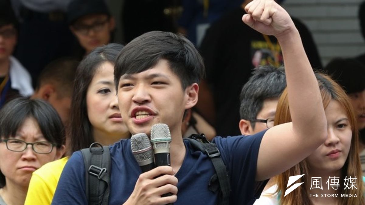 學生佔領立法院第12天,學生代表陳為廷29日上午召開記者會。(余志偉攝) 學生佔領立法院第12天,學生代表陳為廷29日上午召開記者會。(余志偉攝)