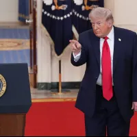 2026年4月1日、米大統領のドナルド・トランプ氏はホワイトハウスで国民向けテレビ演説を行い、対イラン戦争の勝利を宣言した。(写真/AP通信提供) 2026年4月1日、米大統領のドナルド・トランプ氏はホワイトハウスで国民向けテレビ演説を行い、対イラン戦争の勝利を宣言した。(写真/AP通信提供)