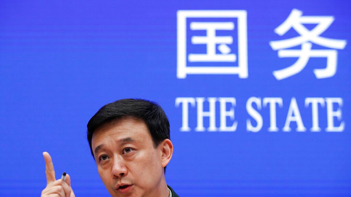 中國國防部新聞發言人吳謙警告「台獨只有死路一條」。(美聯社) 中國國防部新聞發言人吳謙警告「台獨只有死路一條」。(美聯社)