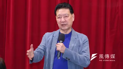 前中廣董事長趙少康為兆元軍購特別預算,成了砲打國民黨中央的旗手。(顏麟宇攝)