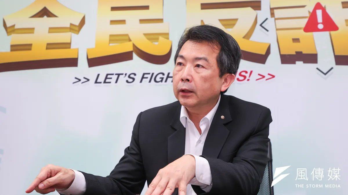 20250411-警政署刑事警察局預防科長林書立專訪。(顏麟宇攝)