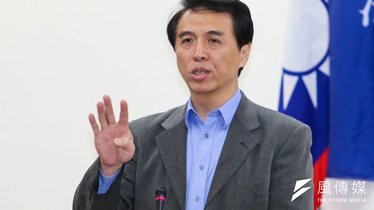 陳學聖認為林全對學運撤告,需付出法律代價,建議國民黨團告林全瀆職。(資料照,陳明仁攝)