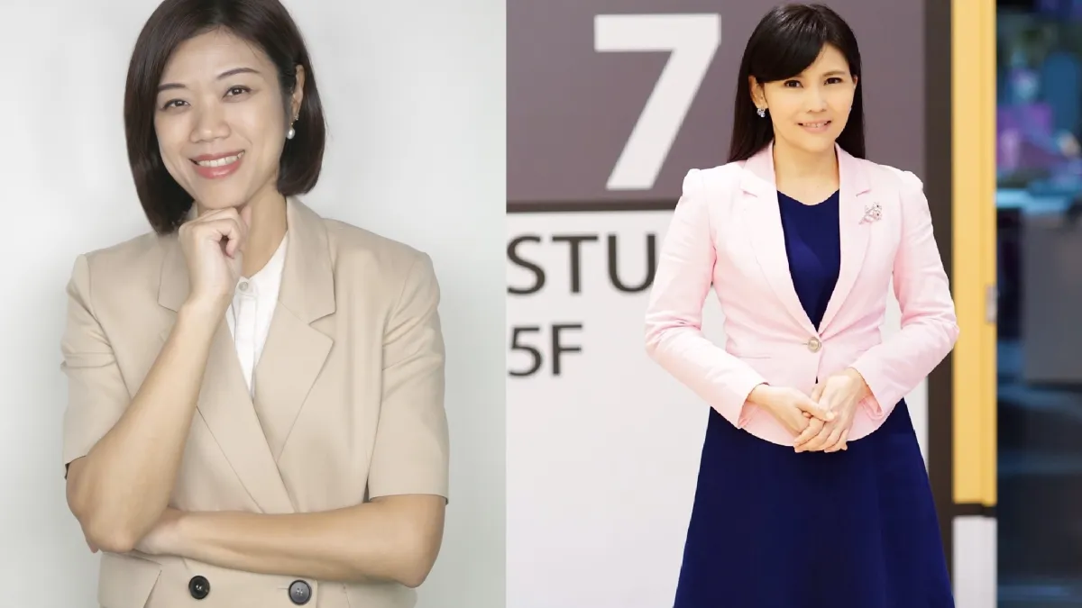 新北市首長人事調整,左為新任觀旅局長蔣志薇、右為新任新聞局長張愛晶。(新北市府提供)