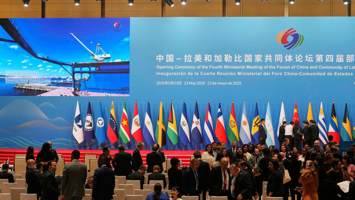 中國邀請拉丁美洲和加勒比國家共同體(CELAC)會員國赴北京參與論壇。(美聯社)