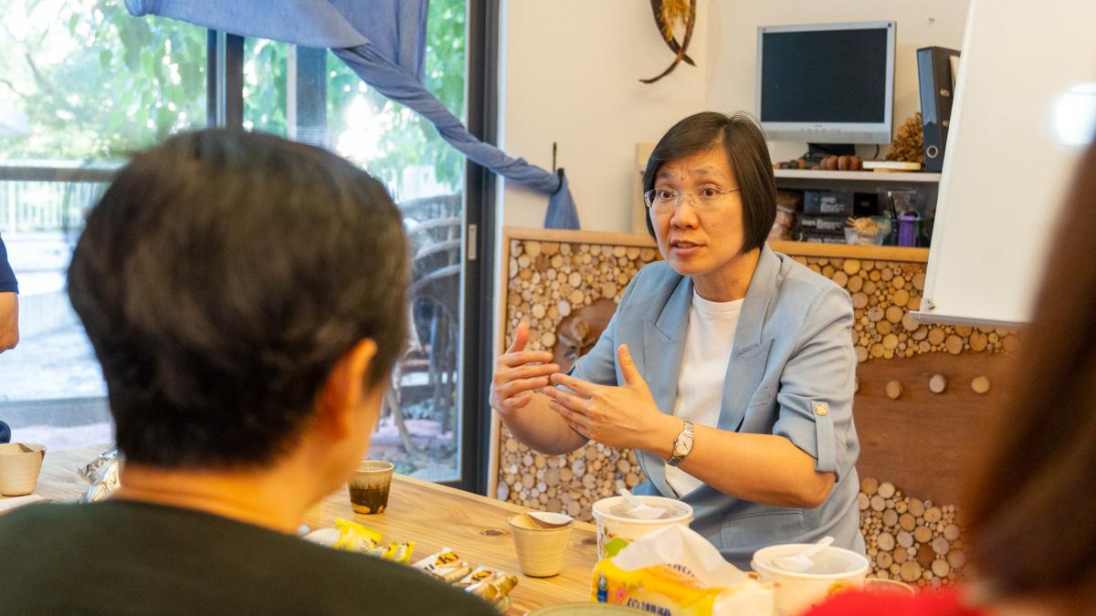 徐欣瑩拋政見 推幼教行政減量五大改革