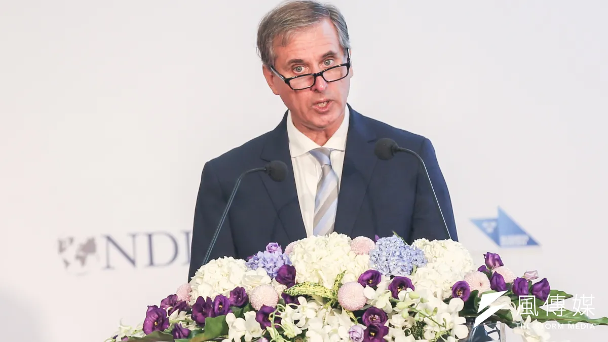 20190910-美國國務院副助卿巴斯比10日出席GCTF第2次媒體識讀國際工作坊開幕活動。(簡必丞攝)