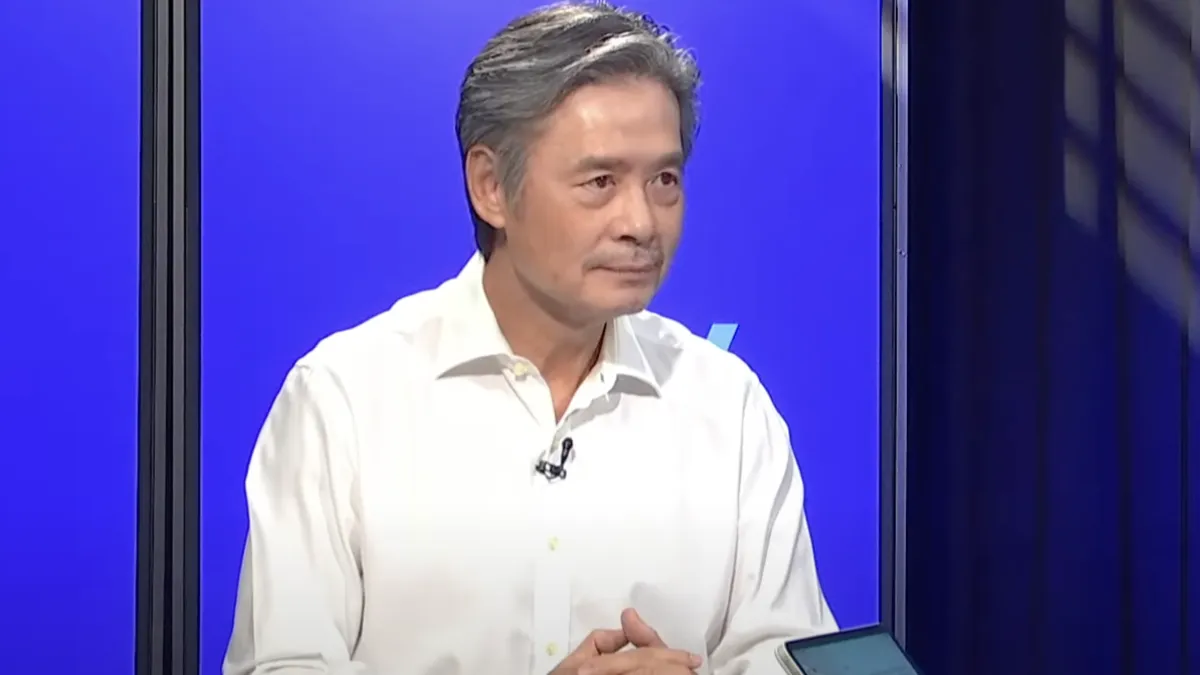 國民黨2024總統參選人侯友宜辦執行長金溥聰(見圖)13日表示,外傳侯營已調整策略以「全力打柯」為主是綠營刻意炒作,侯營不可能在此時此刻做這樣的事。(取自《Yahoo TV一起看》YouTube頻道直播)