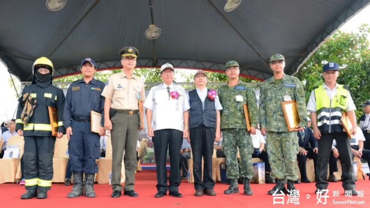 桃市舉辦災害防救聯合演習 鄭文燦出席驗證防災應變機制
